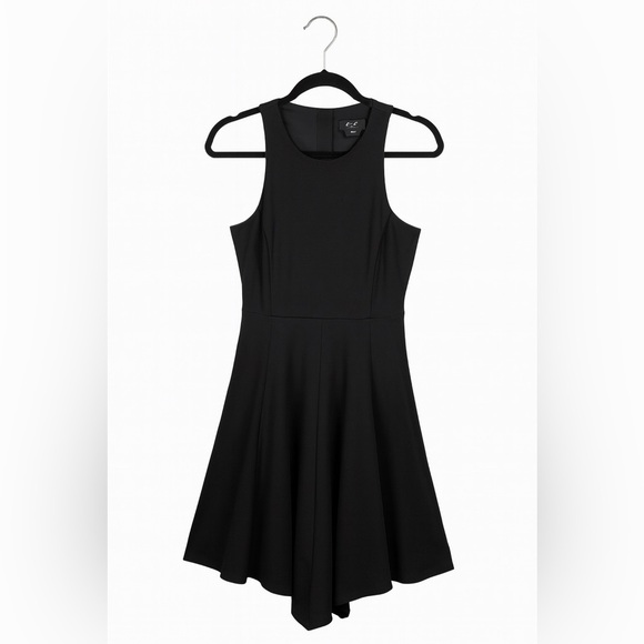 Adelyn Rae Athena Ruffle Fit and Flare Sleeveless Mini Cocktail Dress Size XS - Picture 5 of 6